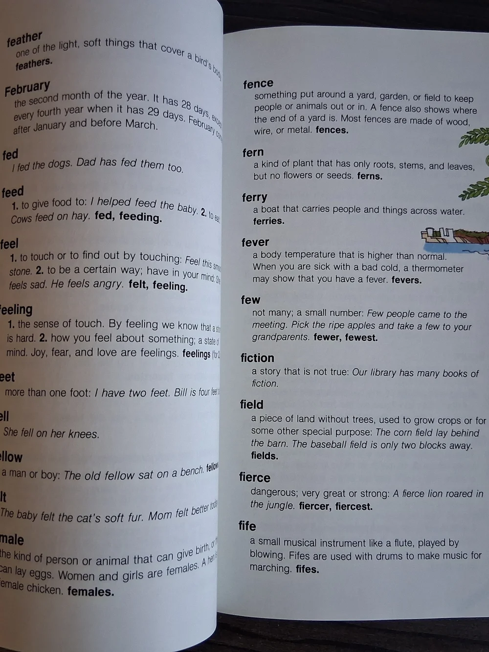 Scott Foresman My Second Picture Dictionary Hardcover Book 4000 Words